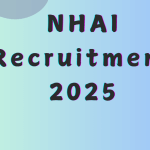 NHAI Recruitment 2025